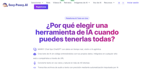 Easy-Peasy.ai - Inteligencia Artificial (IA) - inteligenciaartificialia.info