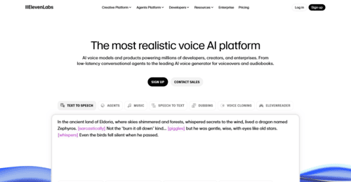 ElevenLabs.io - Inteligencia Artificial (IA) - inteligenciaartificialia.info