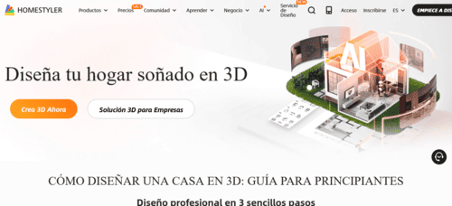 Homestyler.com - Inteligencia Artificial (IA) - inteligenciaartificialia.info