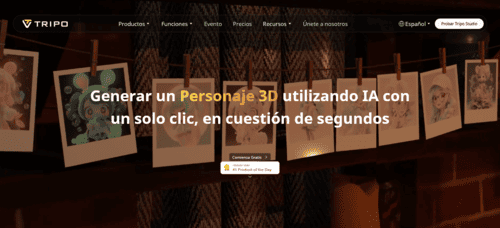 Tripo3d.ai - Inteligencia Artificial (IA) - inteligenciaartificialia.info