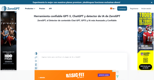 ZeroGPT.com - Inteligencia Artificial (IA) - inteligenciaartificialia.info