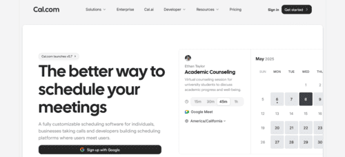 Cal.com - Inteligencia Artificial (IA) - inteligenciaartificialia.info