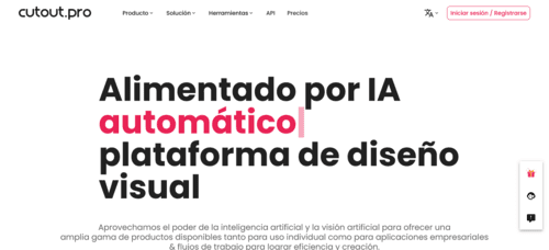 Cutout.Pro - Inteligencia Artificial (IA) - inteligenciaartificialia.info