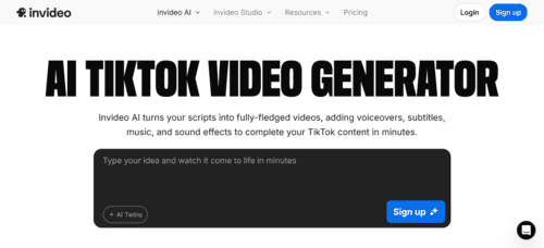 Invideo.io - Inteligencia Artificial (IA) - inteligenciaartificialia.info