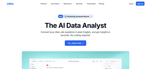 Julius.ai - Inteligencia Artificial (IA) - inteligenciaartificialia.info