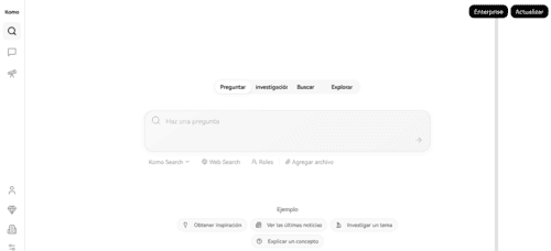 Komo.ai - Inteligencia Artificial (IA) - inteligenciaartificialia.info