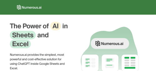 Numerous.ai - Inteligencia Artificial (IA) - inteligenciaartificialia.info