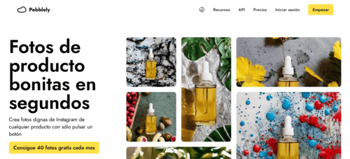 Pebblely.com - Inteligencia Artificial (IA) - inteligenciaartificialia.info